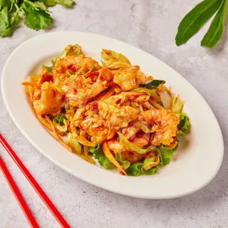 Crevettes sel et poivre